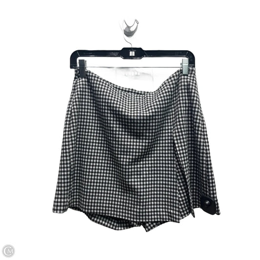 Skort By Cabi In Black & White, Size: 8