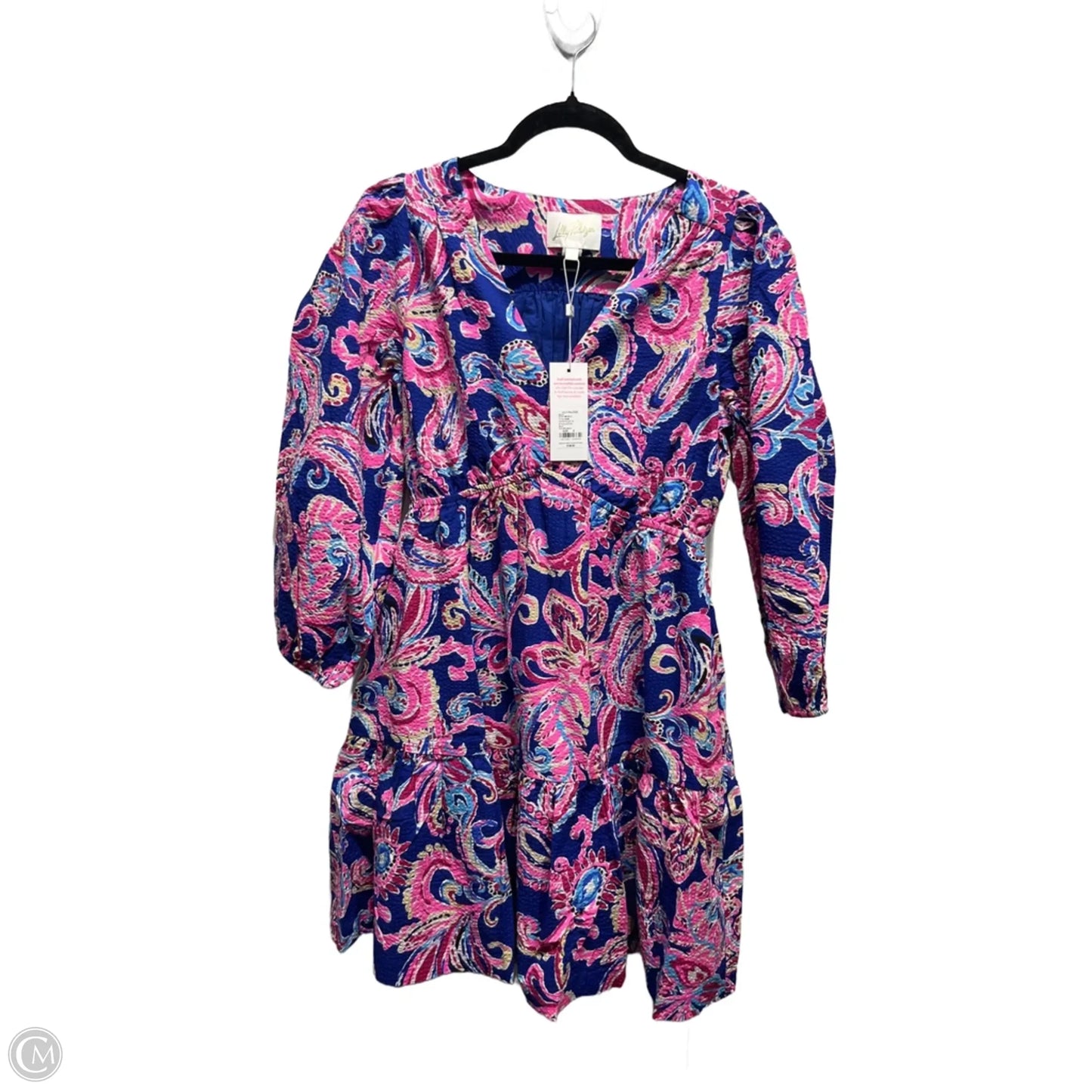 Dress Designer By Lilly Pulitzer In Blue & Pink, Size: 6