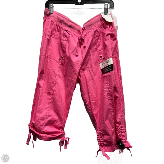 Capris By Dash In Pink, Size: Lp