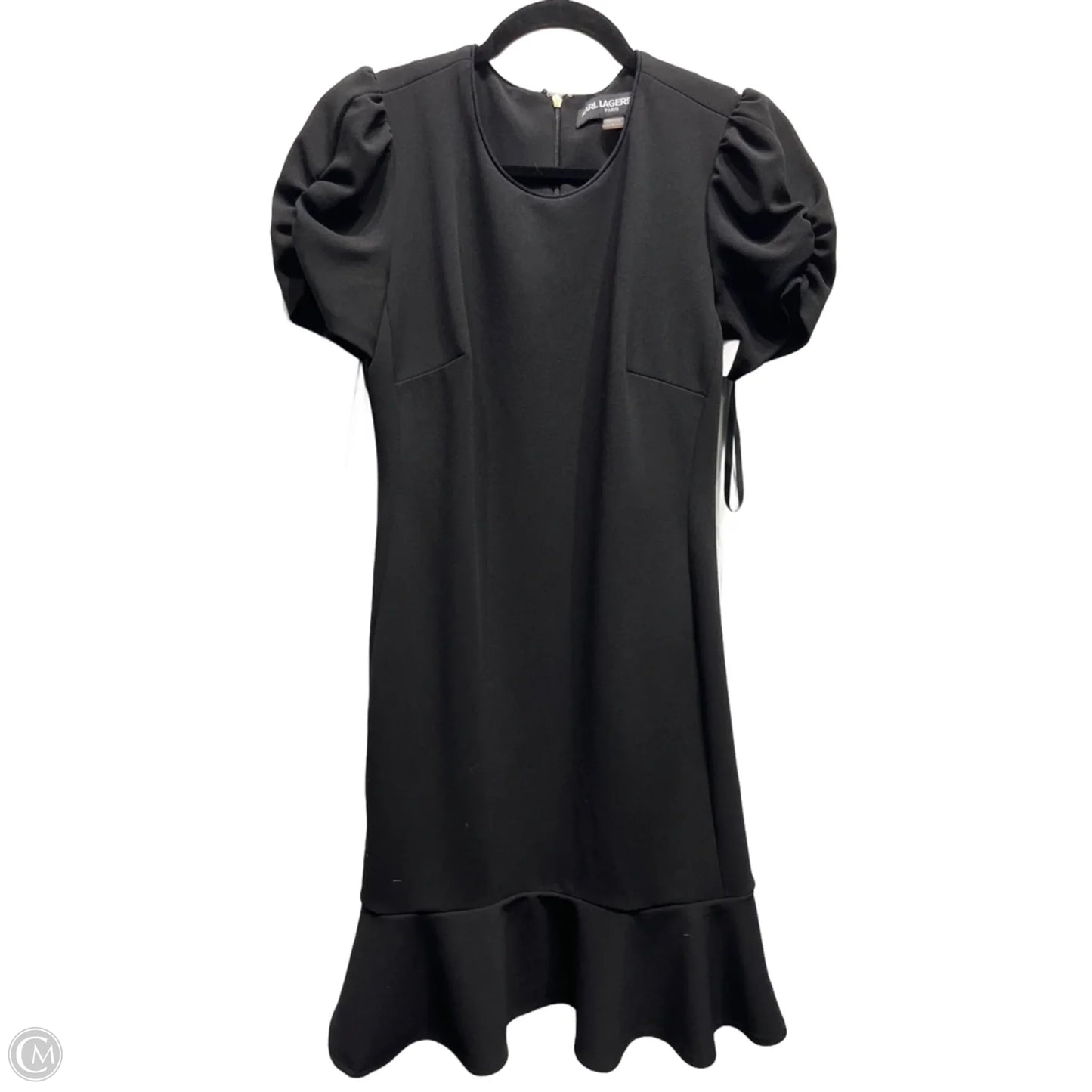 Dress Designer By Karl Lagerfeld In Black, Size: 4