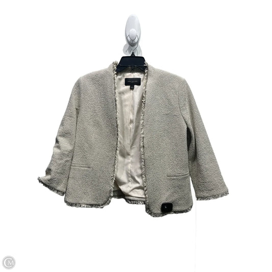 Blazer By Ann Taylor In Black & Cream, Size: 12