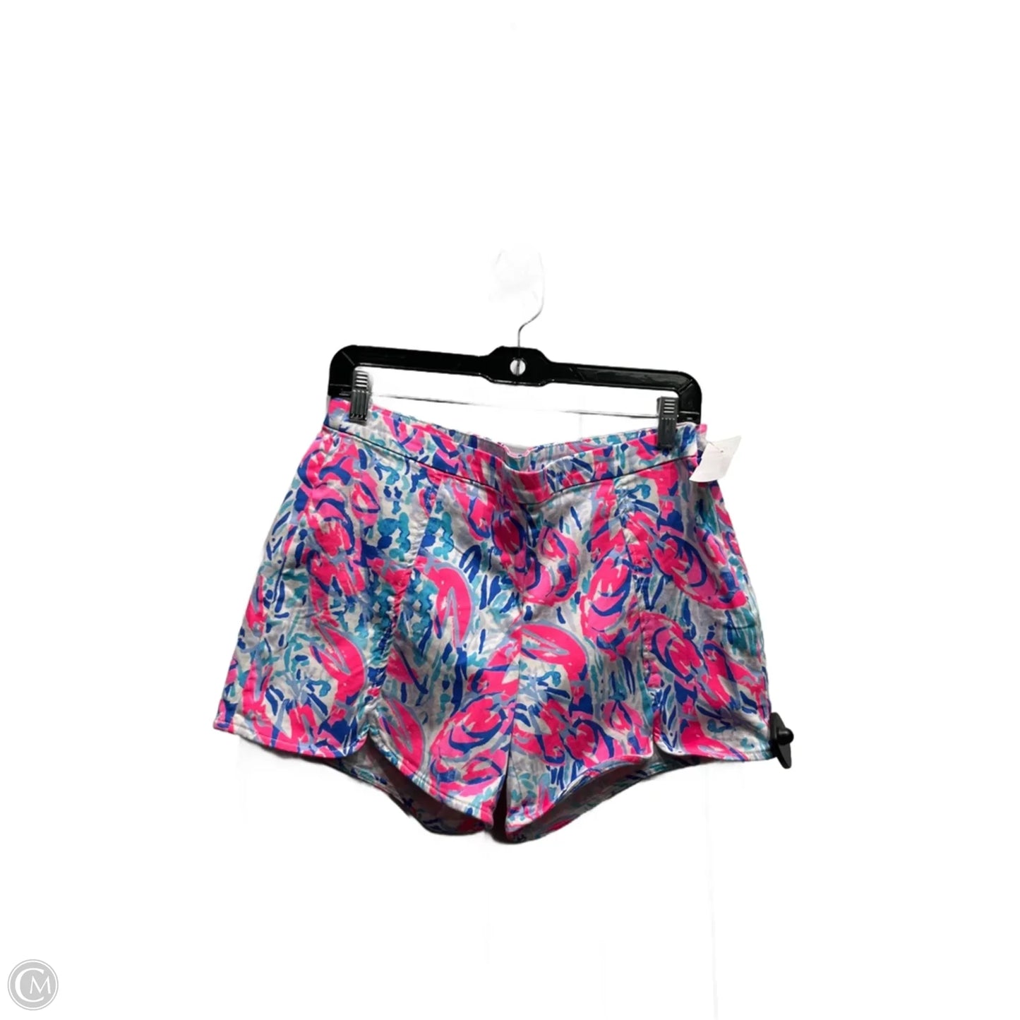 Shorts Designer By Lilly Pulitzer In Blue & Pink, Size: 8