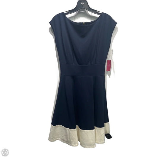 Dress Designer By Kate Spade In Blue & White, Size: Xs