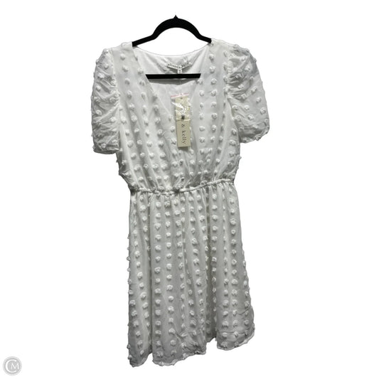 Dress Work By ALLISON & KELLY In White, Size: S