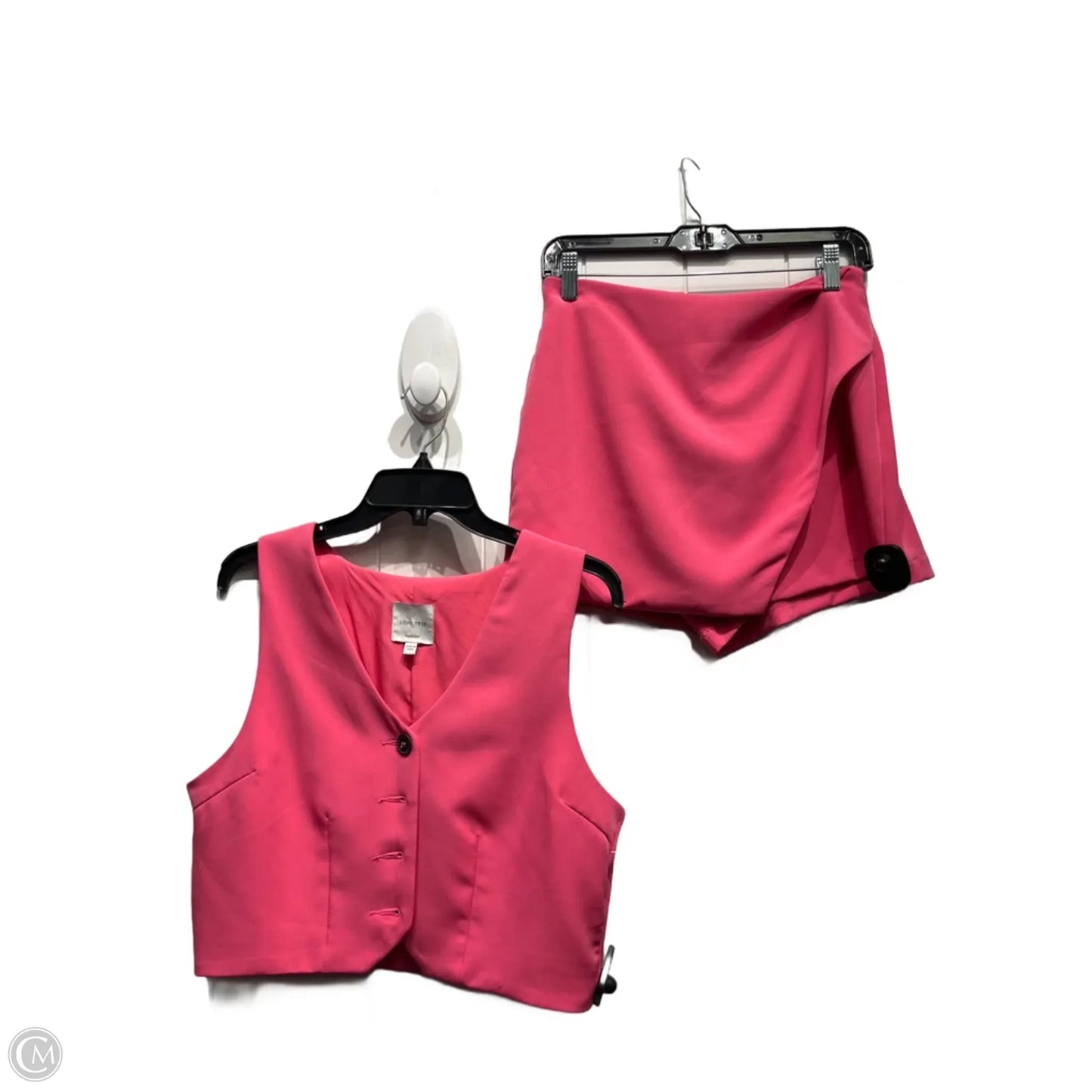 Shorts Set By LOVE TREE In Pink, Size: M