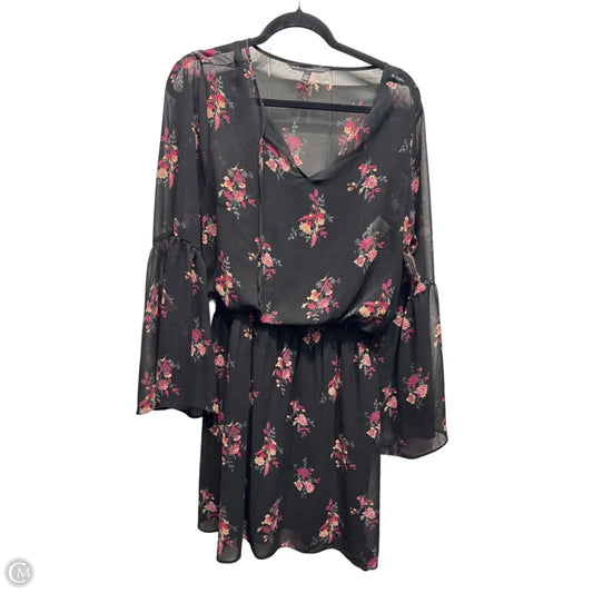 Dress Work By White House Black Market In Black & Pink, Size: L