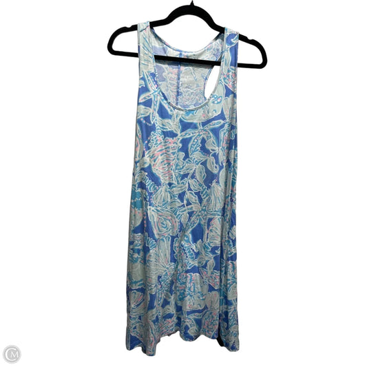 Dress Designer By Lilly Pulitzer In Blue & Pink, Size: L