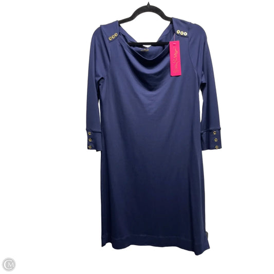 Dress Designer By Lilly Pulitzer In Navy, Size: M