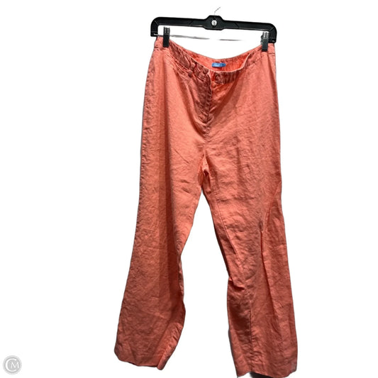 Pants Linen By J Mclaughlin In Orange, Size: 10