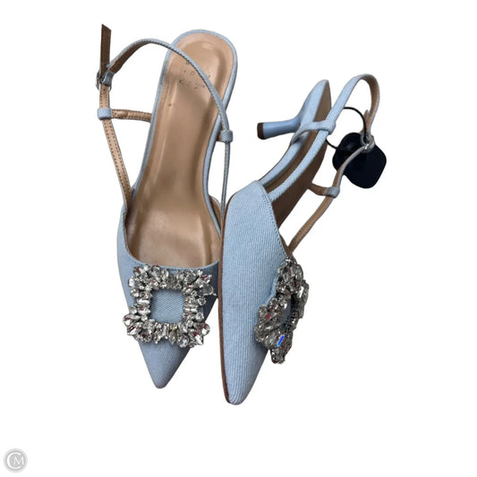 Shoes Heels Kitten By A New Day In Blue, Size: 8