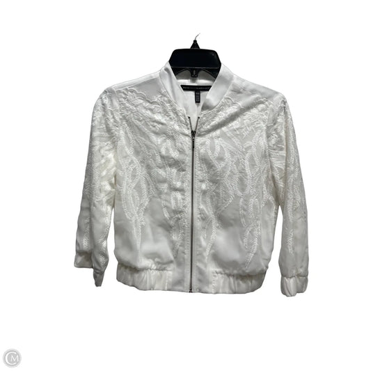 Jacket Other By White House Black Market In White, Size: Xxs