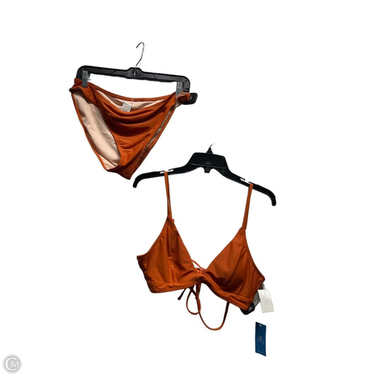 Swimsuit 2pc By Cupshe In Orange, Size: L