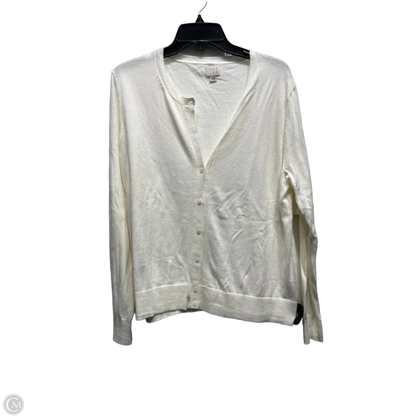 Cardigan By A New Day In Cream, Size: Xxl
