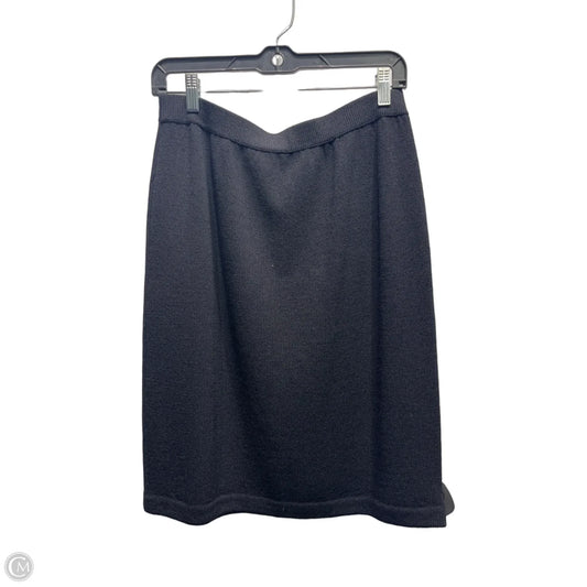 Skirt Luxury Designer By St John Collection In Black, Size: 10