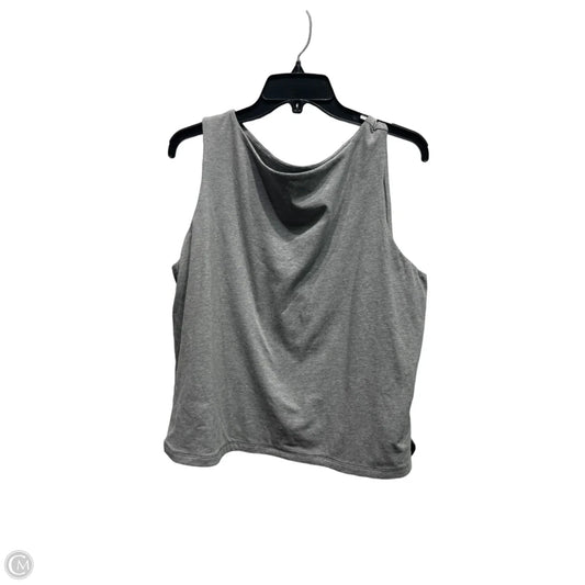Top Sleeveless By A New Day In Grey, Size: Xxl