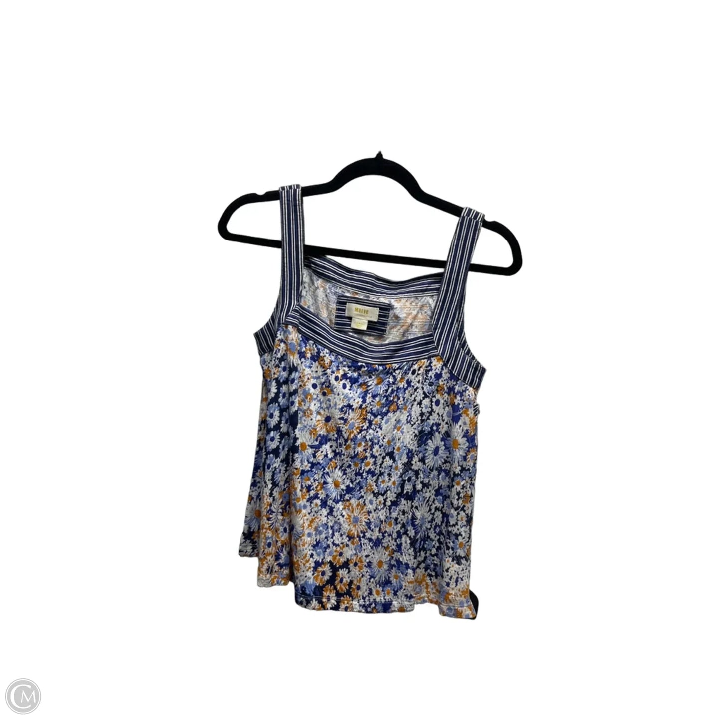 Top Sleeveless By Maeve In Blue & Orange, Size: Xs