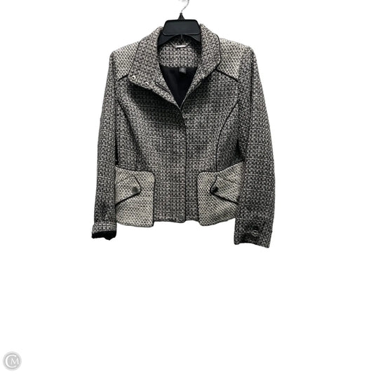 Jacket Denim By White House Black Market In Black & White, Size: M
