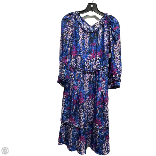 Dress Work By DYVNA In Blue & Purple, Size: M