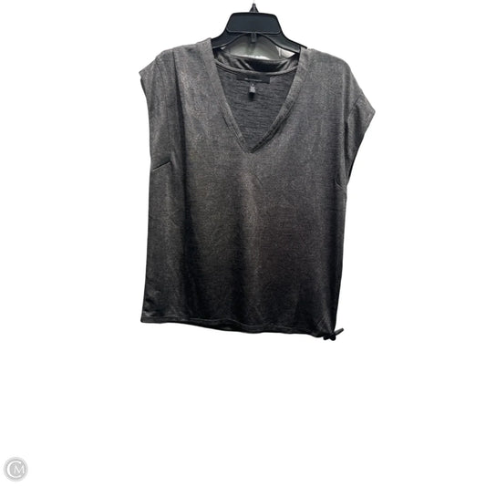 Top Short Sleeve By White House Black Market In Grey, Size: S