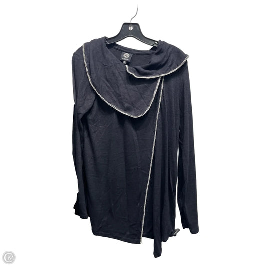 Sweater By Bobeau In Black & White, Size: M