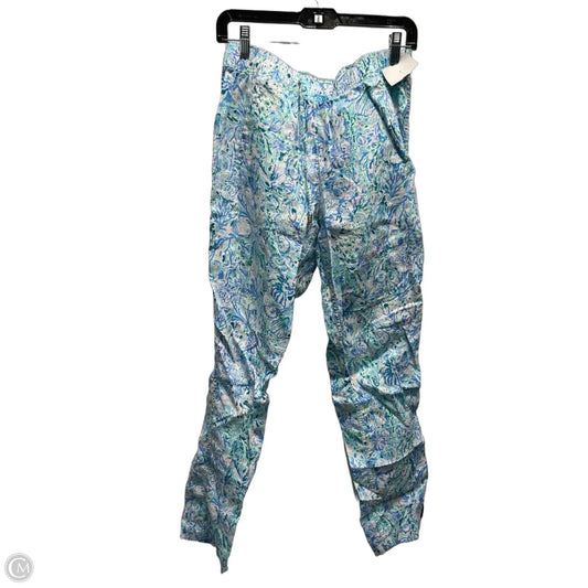 Pants Designer By Lilly Pulitzer In Blue & Green, Size: S