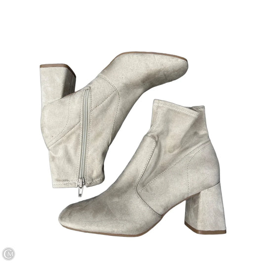 Boots Ankle Heels By Kelly And Katie In Tan, Size: 7.5