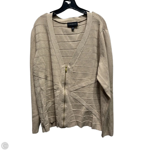 Cardigan By Lane Bryant In Gold, Size: 20