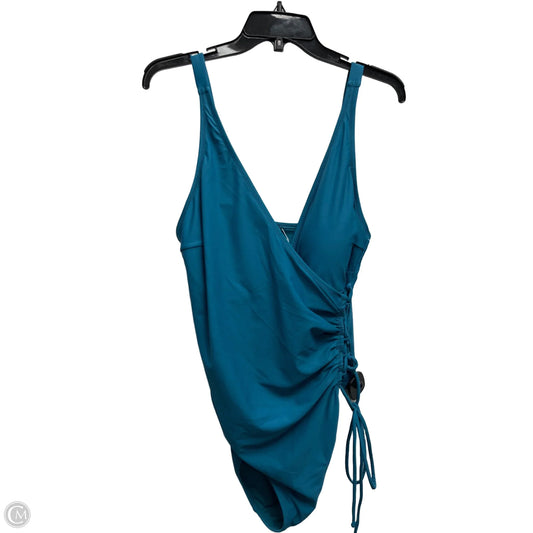 Swimsuit By Cupshe In Teal, Size: 2x