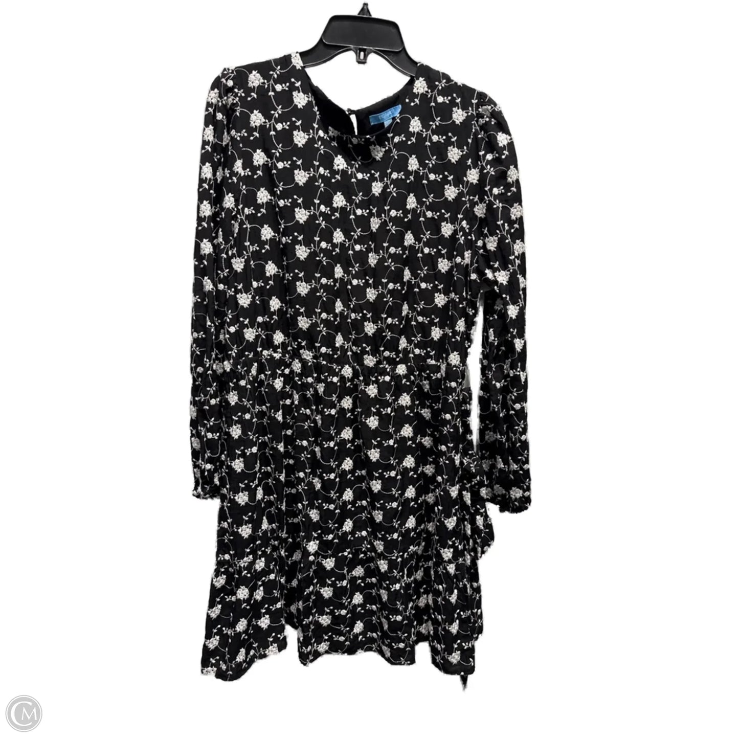 Dress Casual Short By Draper James In Black & White, Size: L