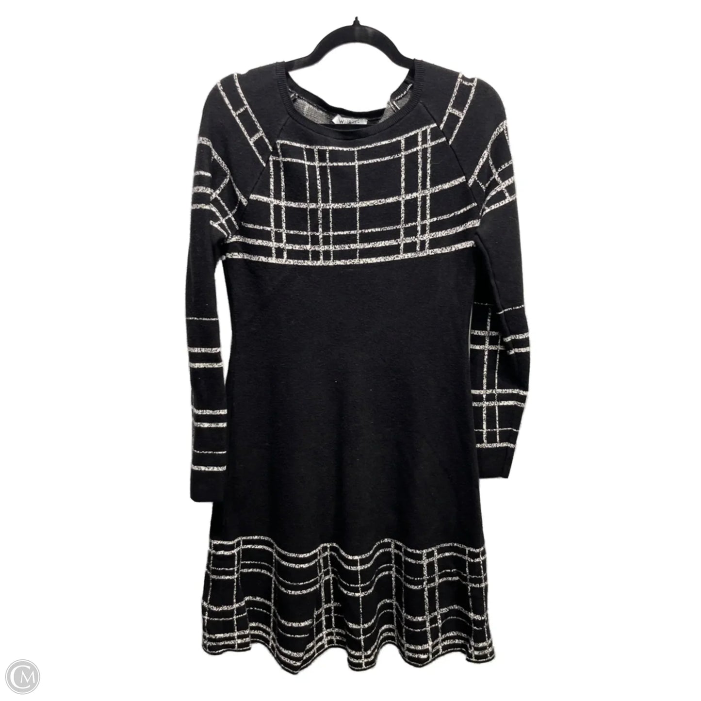 Dress Sweater By White House Black Market In Black & White, Size: S