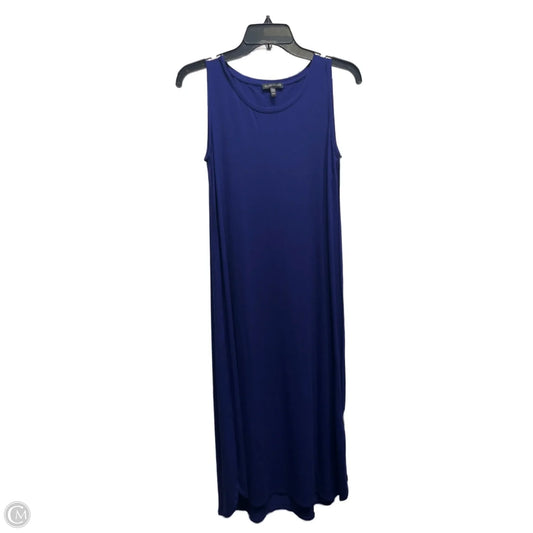 Dress Casual Maxi By Eileen Fisher In Blue, Size: Xxs