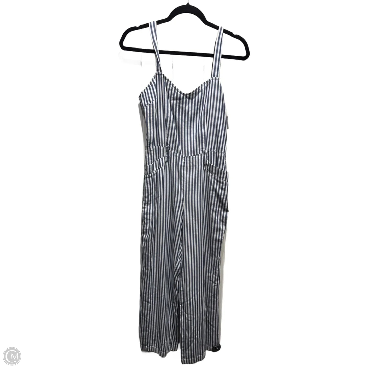 Jumpsuit By Paige In Blue & White, Size: S