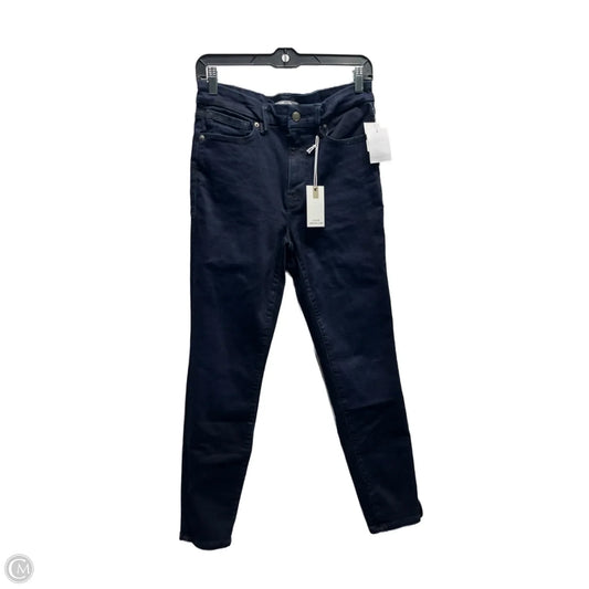 Jeans Skinny By Good American In Blue Denim, Size: 6
