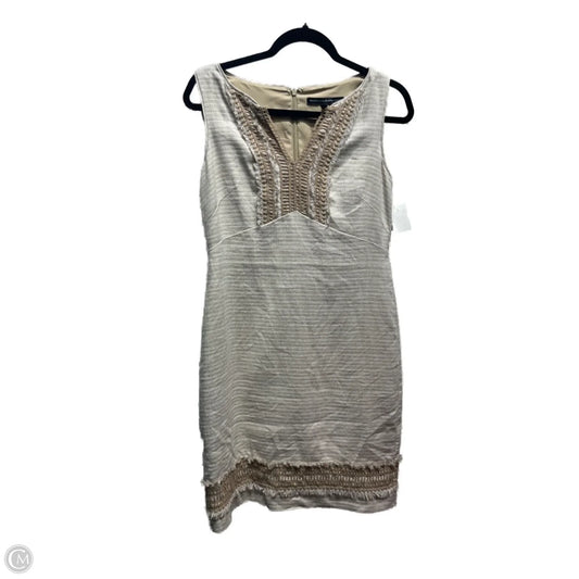 Dress Work By White House Black Market In Tan, Size: 4
