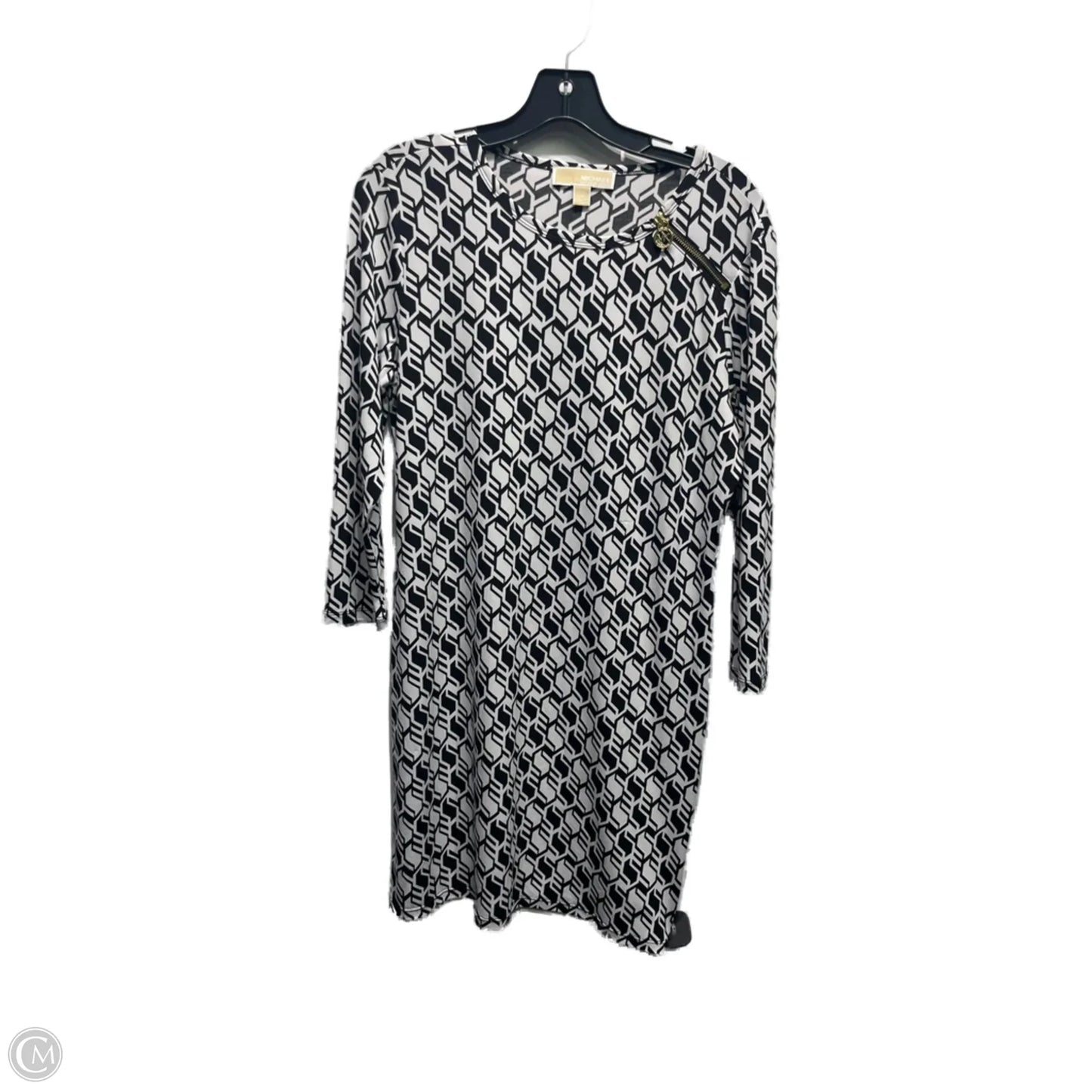 Dress Casual Short By Michael By Michael Kors In Black & White, Size: M