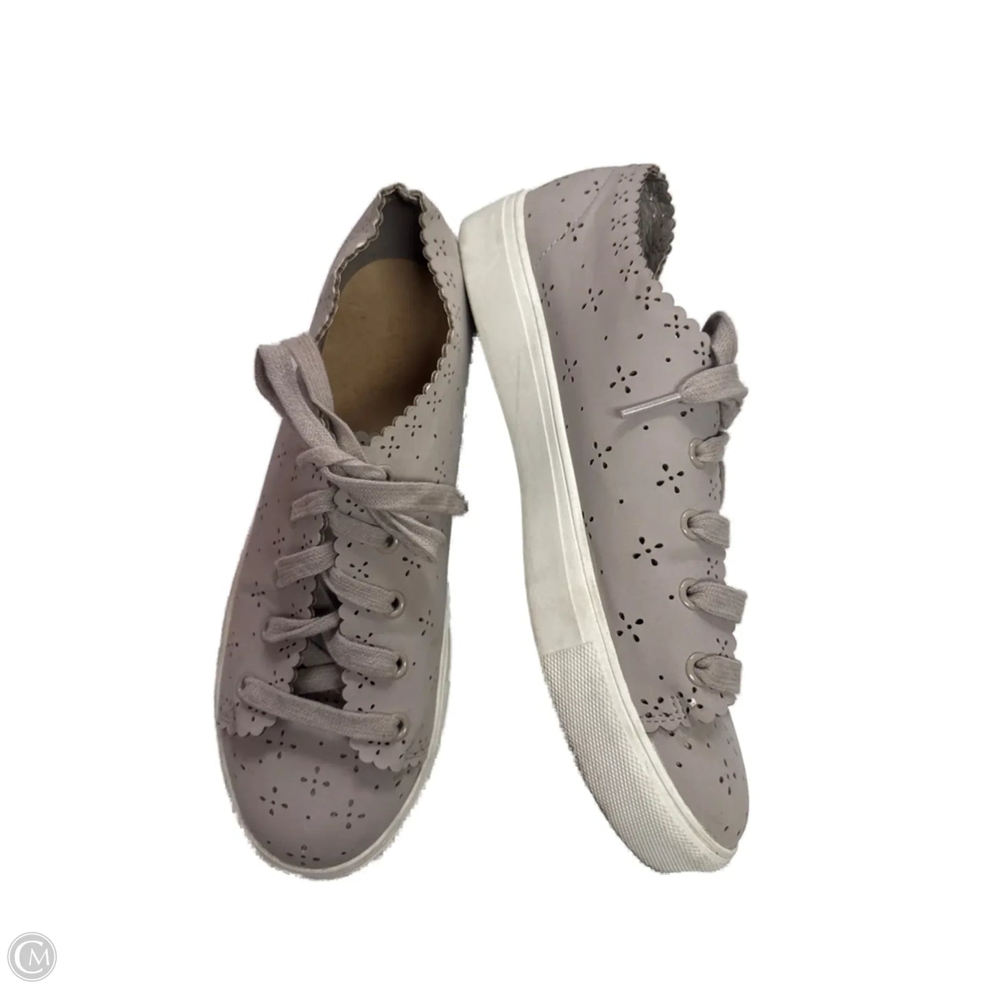 Shoes Sneakers By Loft In Taupe, Size: 8