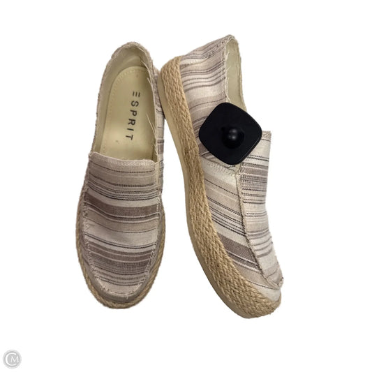 Shoes Flats By Esprit In Tan, Size: 8