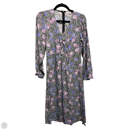 Dress Casual Short By Loft In Blue & Purple, Size: 0p