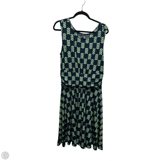 Dress Casual Short By Ann Taylor In Blue & Green, Size: 10