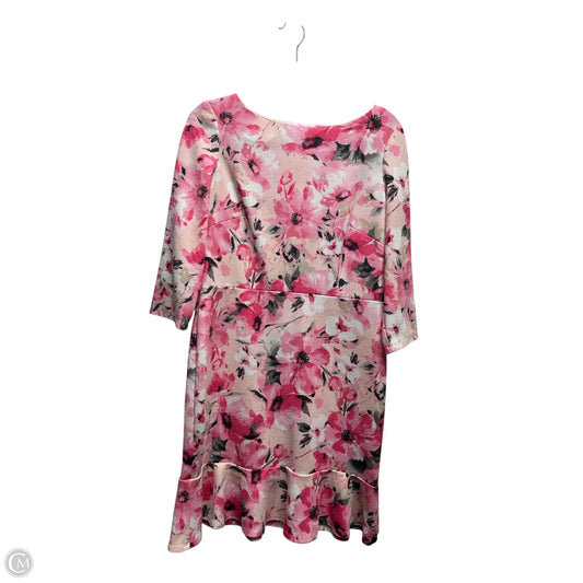 Dress Party Short By Nine West Apparel In Pink & White, Size: 10