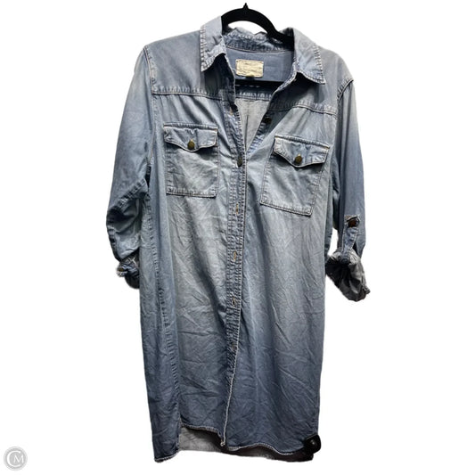 Dress Casual Short By Current/elliott In Blue Denim, Size: 2