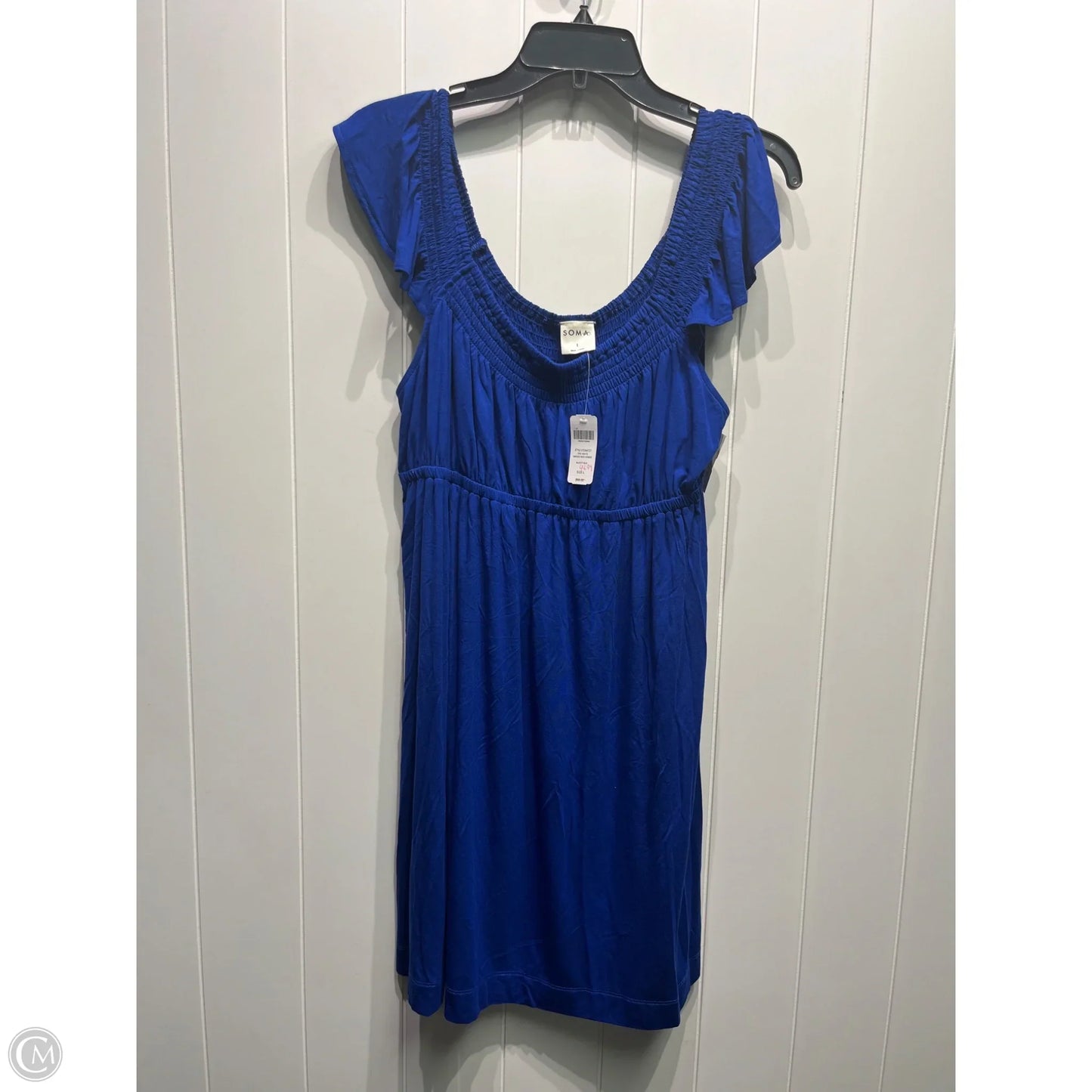 Dress Casual Short By Soma In Blue, Size: L