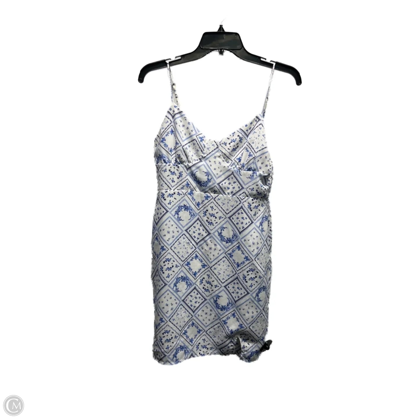 Dress Casual Short By Altard State In Blue & White, Size: S