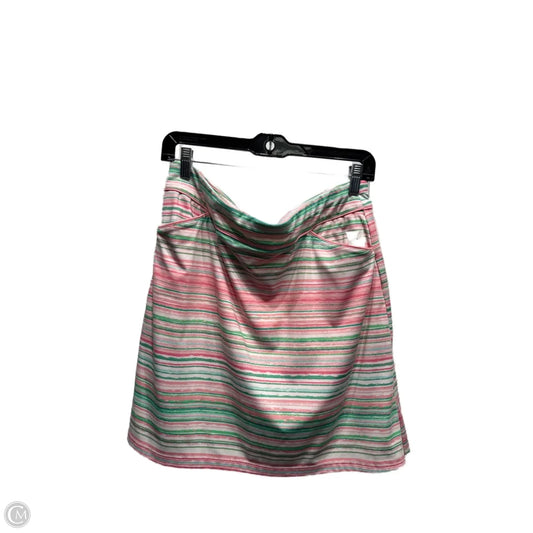 Skort By Ruby Rd In Green & Pink, Size: M
