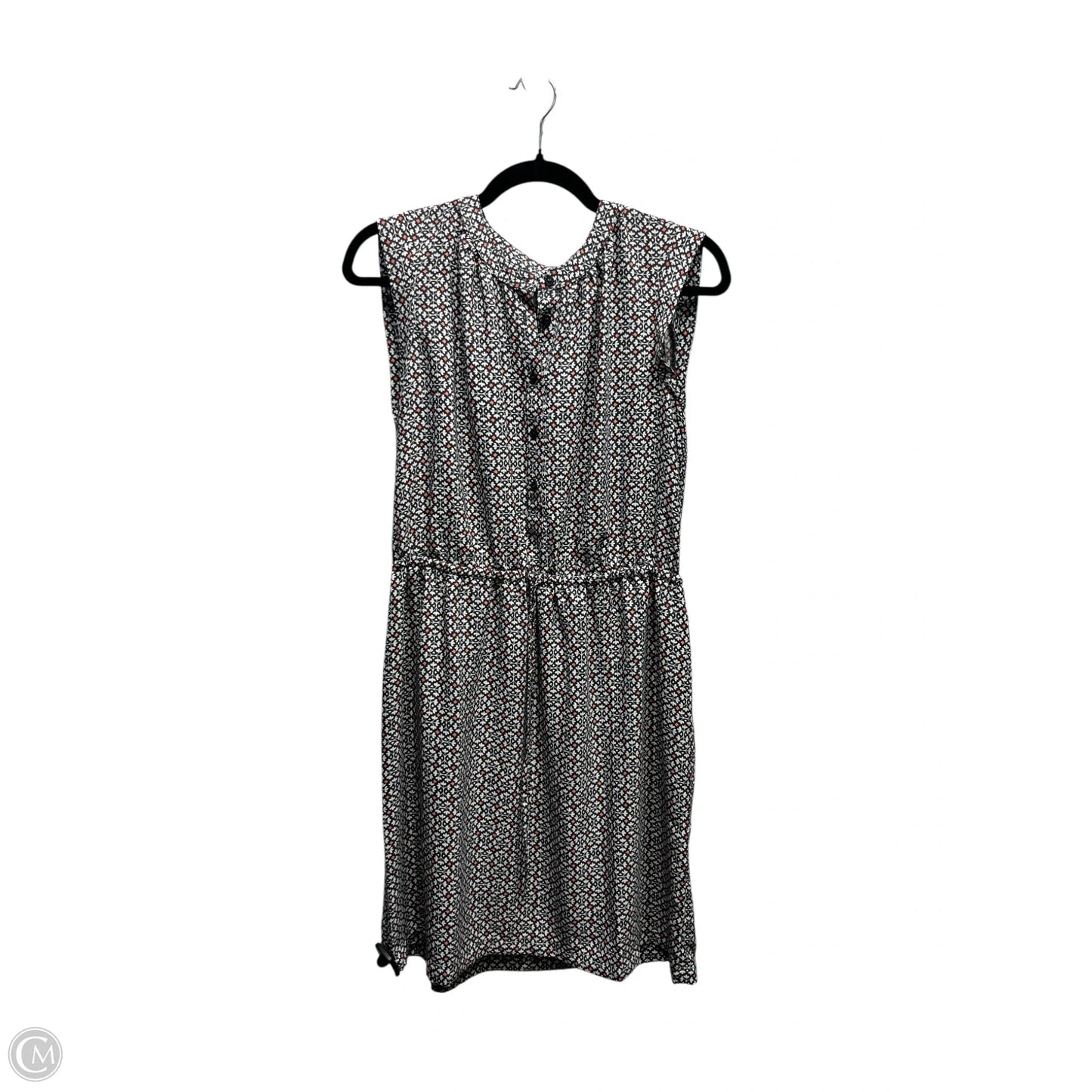 Dress Casual Short By Loft In Black & White, Size: Mp