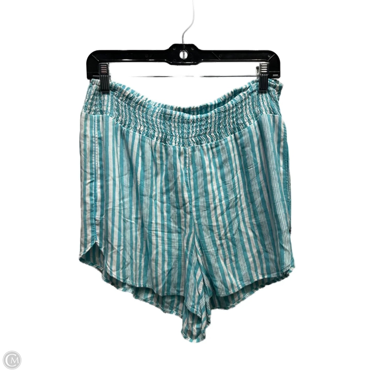 Shorts By Anthropologie In Blue & White, Size: M