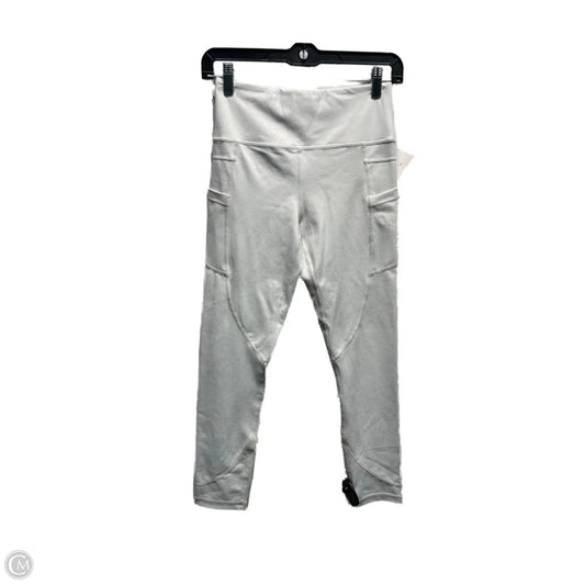 Athletic Leggings By Zyia In White, Size: 4