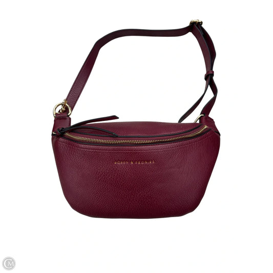 Belt Bag Leather By , poppy & peonies Size: Medium