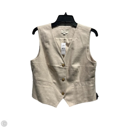 Vest Other By Loft In Tan, Size: M