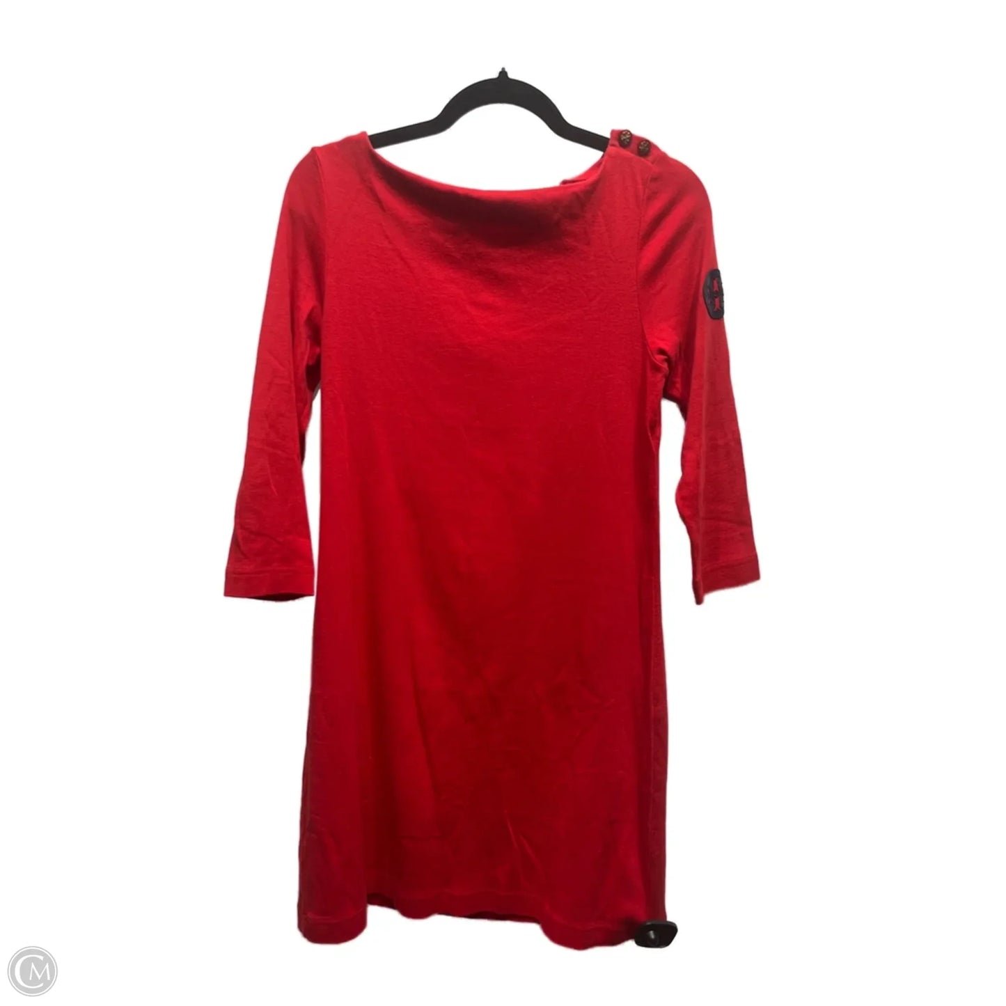Dress Designer By Tory Burch In Red, Size: M